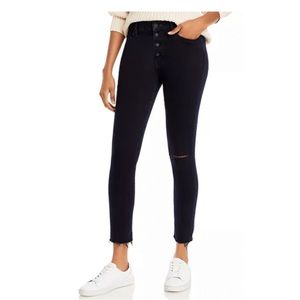 Mother Pixie Ankle Skinny Jeans Holding Hands Tightly 28